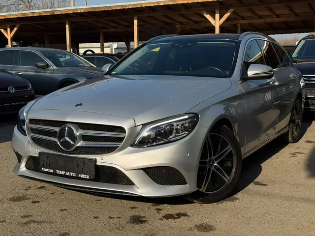 Mercedes-Benz C 220, светло сив, 2020 г. – снимка от автокъщата