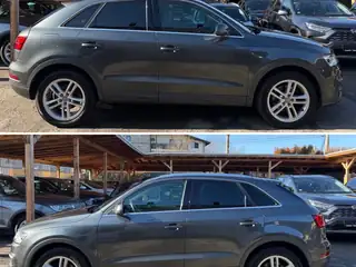 Audi Q3 2017 г., тъмно сив, снимка 4