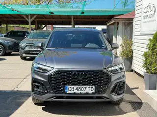 Audi Q5 2021 г., тъмно сив, снимка 2