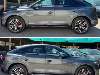 Audi Q5 2021 г., тъмно сив, снимка 6