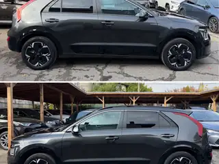 Kia Niro 2022 г., тъмно сив, снимка 4