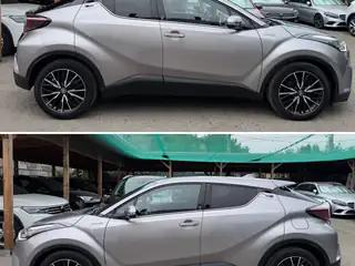 Toyota C-HR 2018 г., сив – снимка 3